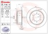 Гальмівний диск зад. Challenger/Galloper/L400/Pajero (95-12) BREMBO 08.7106.10 (фото 1)