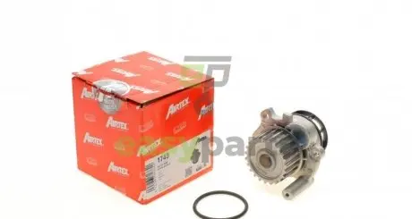 Водяний насос A3/A4/A6/Octavia/Golf V/Passat 2.0 TFSI/GTI 04- AIRTEX 1743