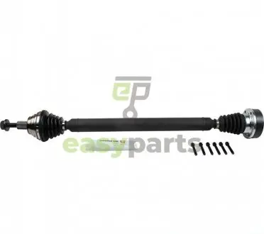 VW піввісь права Golf V/VI/VII/Plus, Passat, Jetta, AUDI A3 03-, SKODA JP GROUP 1143107780