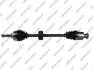 Піввісь права 740mm ABS+ Renault Clio II, Kangoo, Thalia I, Thalia II 1.2-1.6 09.98- GSP 250263 (фото 1)