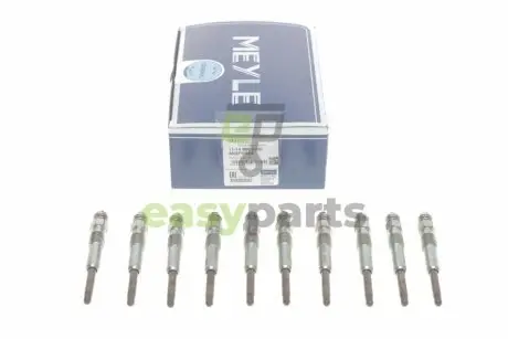Свічка розжарювання Citroen Berlingo/Peugeot Partner 1.9D 98- (DW8) (11V) MEYLE 11-14 860 0000