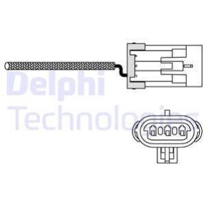 Лямбда-зонд Delphi ES10988-12B1 (фото 1)