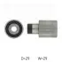 SKF VW ролик натягувача ременя GOLF IV 1.9TD 97- VKM 21131