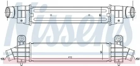 Радиатор NISSENS 96702
