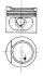 Поршень 0.50 VW Caddy/Golf/Jetta/Passat 1.6 i 73-04 (81.51 mm) KOLBENSCHMIDT 93872620 (фото 1)