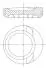 Поршень MAHLE / KNECHT 030 68 02 (фото 1)