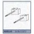 Щітки стартера (12V5x16x11,5/13) ALFA ROMEO 147, 156, 1.9 JTD FIAT MAREA, MARENGO, MULTIPLA, PALIO, PUNTO, STILO, STRADA 1.9JTD LANCI [94011360 MAGNETI MARELLI AMS0240 (фото 1)