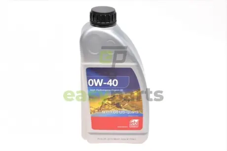 Олива моторна 0W-40 1L BMW LL-01, MB 229.5, MB 229.3, VW 502.00, VW 505.00 FEBI BILSTEIN 101140