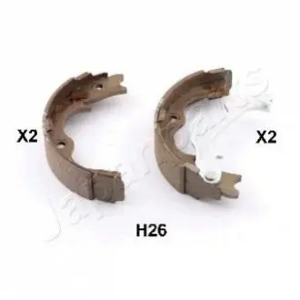 Колодки ручного гальма HYUNDAI TUCSON 11/10 - 12/13,IX35 (LM, EL, ELH) 04/10 -12/13,KIA SPORTAGE (SL) 02/11 - JAPANPARTS GF-H26AF
