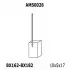 Ремкомплект (щітки) генератора(5x10x17)ALFA ROMEO AUDI BMW MERCEDES FORD VOLVO TRUCKS [940113190026] MAGNETI MARELLI AMS0026 (фото 1)