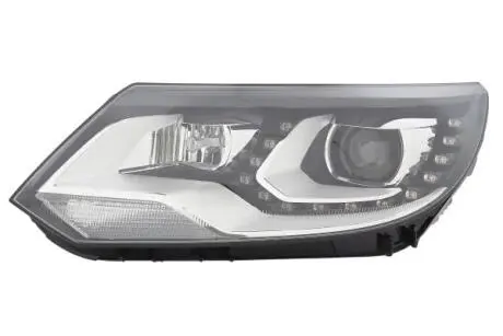 VW Фара основная Bi-Xenon с мотором,без ламп,без предвк.прибора D3S H7 PSY24W с дневн.светом лів.Tiguan 11- HELLA 1ZT 010 748-091
