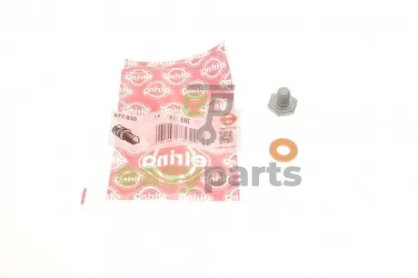 Болт зливу оливи + шайба Citroen Berlingo/Peugeot Partner 1.6HDI/1.9D/2.0HDI 98- (M10x1,25) ELRING 877.930