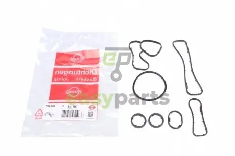 Прокладка масляного радіатора (к-кт) Opel Movano / Renault Master 2.3 CDTI/dCI 10- ELRING 796.140