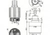 Втягувальне реле стартера AUDI 2,0-4,2: 80/100/A4/6/8 VW Passat 1,6/1,8 [940113050270] MAGNETI MARELLI AME0270 (фото 1)