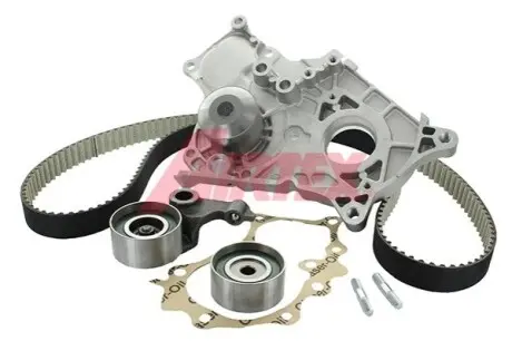 TOYOTA К-кт ГРМ (помпа з прокл. + ремінь + 2 ролика + кріплення) Corolla, Avensis, RAV-4, 2,0D AIRTEX WPK-169901