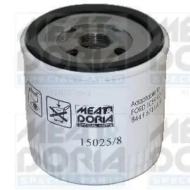 MEATDORIA FORD фільтр масляний Focus,Fiesta 1.8Di/TDCi,Transit 2,5D/TD 91-,LDV Convoy 2.5DI 98- MEAT&DORIA 15025/8