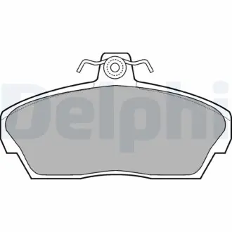 Гальмiвнi колодки дисковi Delphi LP911