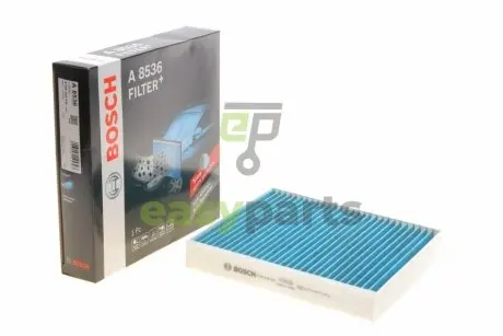 Фільтр салону Ford Focus II/Volvo C30/C70 II/S40 II/V50 04-13 (замінено на 0 986 628 636) BOSCH 0986628536 (фото 1)