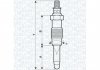 Свічка розжарювання BMW,Fiat,DB,Citroen,Peugeot, Opel,Renault,Suzuki [062900010304] MAGNETI MARELLI UX20A (фото 1)