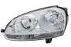 VW Фара основная галоген с мотором,без ламп H7/H7 PY21W W5W прав.Golf V,Jetta III 04- HELLA 1EG 247 007-581 (фото 1)