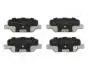 MITSUBISHI колодки гальм.задні Outlander 12-, ASX, CITROEN C4 Aircross, MAZDA 6 JAPANPARTS PP-315AF (фото 1)