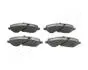 MITSUBISHI гальмівні колодки передн.Galant VI,Lancer 03-,Space Runner,Chrysler JAPANPARTS PA-501AF (фото 2)