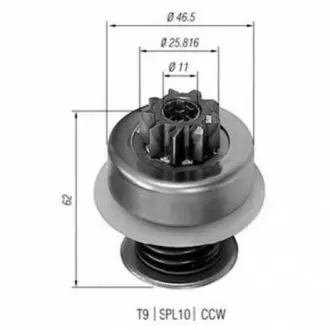 Провідна шестерня, стартер MAGNETI MARELLI 940113020088