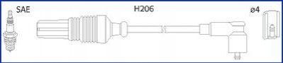Комплект проводів запалювання HITACHI (HÜCO) 134497 (фото 1)