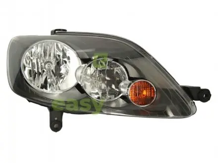 VW Фара основная галоген с мотором,лампами,H7/H7 PY21W W5W прав.Golf Plus 05-09 HELLA 1EE 247 013-061