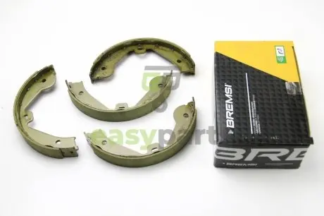 Фото колодки ручного гальма Touareg 02-10/Cayenne 02-07/LR III 02-12/Audi Q7 06-15 (VAG) BREMSI GF0314 Колодки ручного гальма Touareg 02-10/Cayenne 02-07/LR III 02-12/Audi Q7 06-15 (VAG) BREMSI GF0314