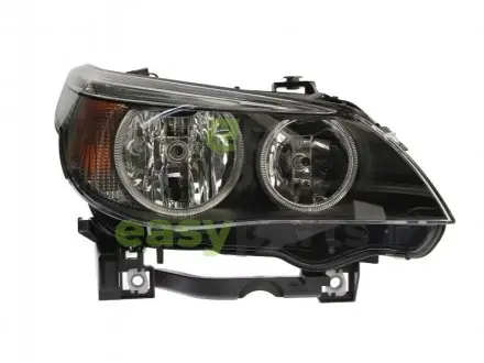 BMW фара основна галоген з лампами з мотором H7/H7 PY21W W5W прав.5 E60 03-07 HELLA 1EF 008 673-081