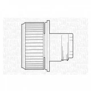 Вентилятор обігрівача (з конд.) FIAT DUCATO 2002 A.C. [069412523010] MAGNETI MARELLI MTC523AX