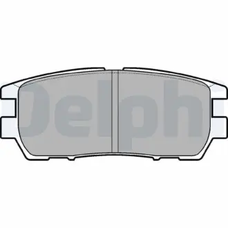 Гальмiвнi колодки дисковi Delphi LP954