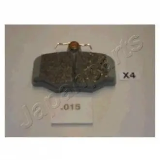 Комплект тормозных колодок, дисковый тормоз JAPANPARTS PP-015AF
