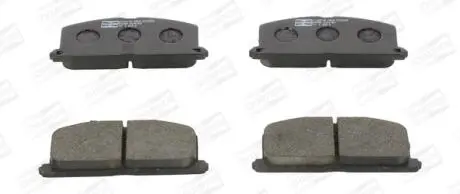 Фото toyota тормозные колодки передн.carina ii, corolla, camry, corona 1.3/2.0 CHAMPION 572255CH TOYOTA Тормозные колодки передн.Carina II, Corolla, Camry, Corona 1.3/2.0 CHAMPION 572255CH