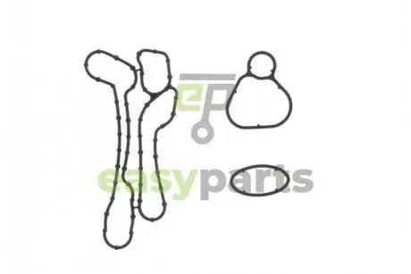 Прокладка радіатора масляного Opel Astra H 1.6/1.8i 05-14 (к-кт) ELRING 384.360