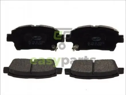 Гальмівні колодки дискові TOYOTA Corolla/Prius/Yaris "F "99-09 Delphi LP1742