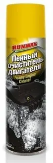 0.65л OAMLY ENGINE CLEANER очищувач двигуна зовнішній пінний (аерозоль) RUNWAY RW6080