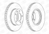RENAULT диск гальмівний передній &quot;16&quot; Master II,Opel Movano 98- CHAMPION 562190CH-1 (фото 1)
