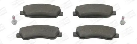 CITROEN Гальмівні колодки передн. C-Elysee,C4 Cactus,Peugeot 301,308 12- CHAMPION 573461CH