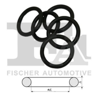 FISCHER ущільнювальне кільце 36,10x3,53 уп-ка 100шт (см. в к Fischer Automotive One (FA1) 303.980.100 (фото 1)