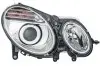 HELLA DB Фара основная галоген с мотором,с лампами H7/H7 PY21W W5W прав.W211 02- 1EL 009 260-081