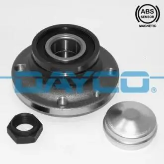FIAT Підшипник задньої маточини Fiorino,Brava,Alfa 145, CITROEN Nemo,Peugeot DAYCO KWD1009