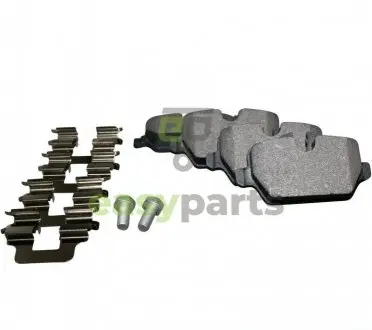 Гальмівні колодки зад. BMW 1 E81/3 E90, E91/MINI Cooper 1.6-2.0 i/D 03- (Lucas) JP GROUP 1463700510