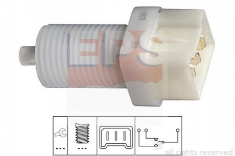 RENAULT вимикач STOP з АКПП R19/21,Clio,Espace,Laguna I,II,Safrane I,II EPS 1.810.113 (фото 1)