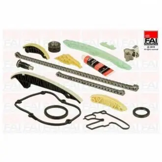VW К-кт ланцюга ГРМ Audi A3,Eos,Golf V,Jetta III,Passat,Tiguan 2.0TFSI/FSI 04- FAI TCK248