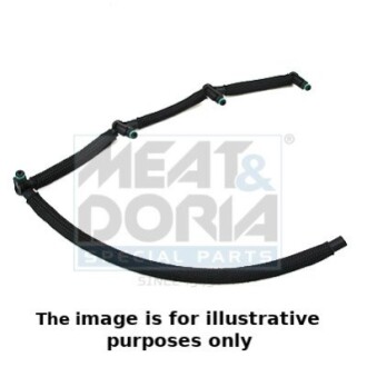 MEATDORIA FORD Шланг обратки топлива C-Max,Fiesta V,Focus II,Fusion 1.6TDCI 03- MEAT&DORIA 9844E (фото 1)