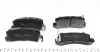 Колодки гальмівні (задні) Toyota Camry/Avensis/Lexus RX 06- (Akebono) KAVO PARTS KBP-9022 (фото 1)