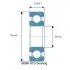 FIAT підшипник опори кард.вала 30*55*13 W123-126 BMW.Partner.Berlingo.Scudo CX 6006 2RS (фото 1)