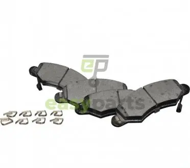 Гальмівні колодки пер. Agila/Ignis/Wagon R 00- 1.0-1.5 JP GROUP 1263603010